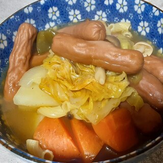 おかずの野菜スープ